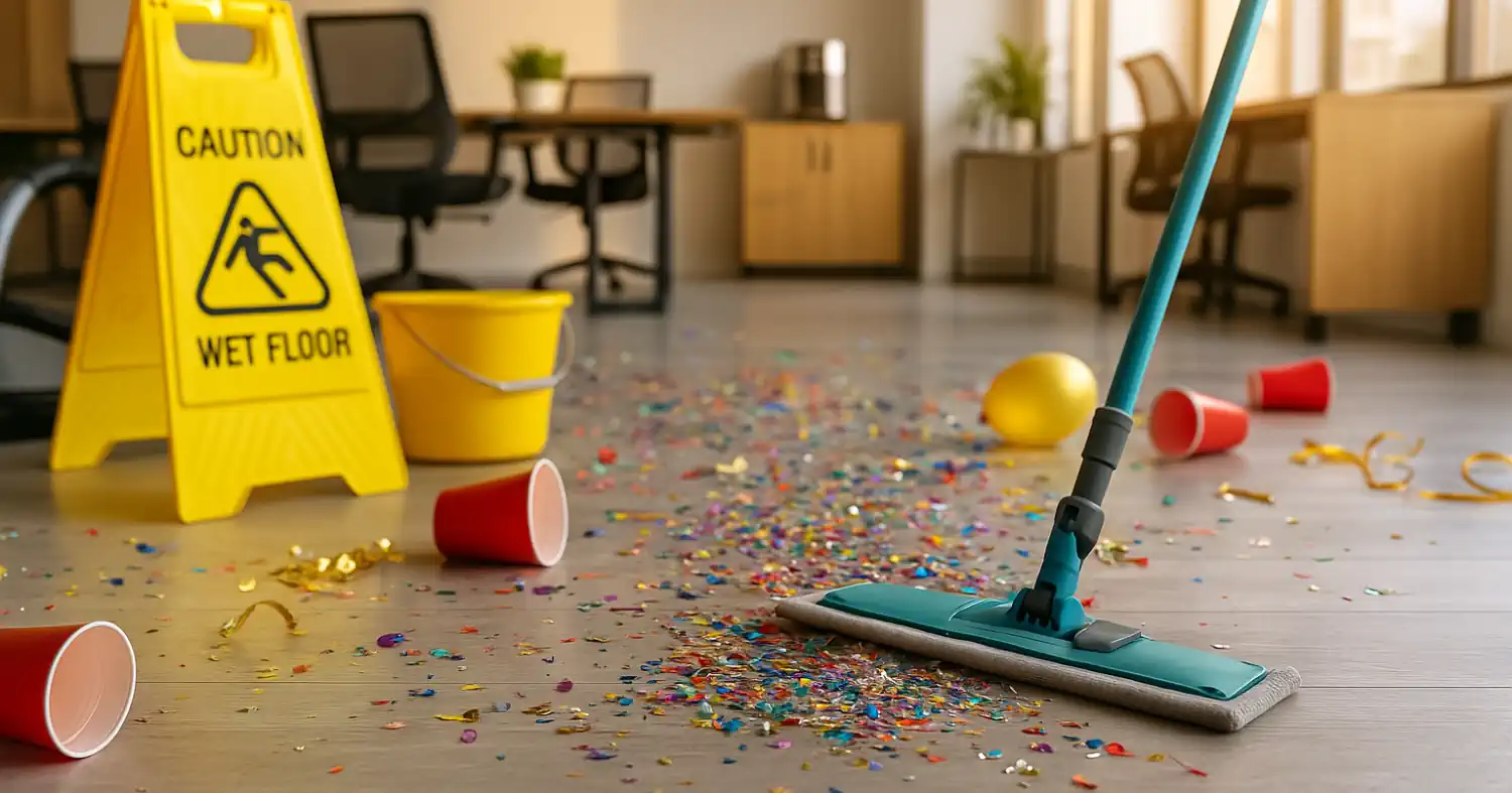 Hogyan takaríts könnyedén és hatékonyan céges buli után