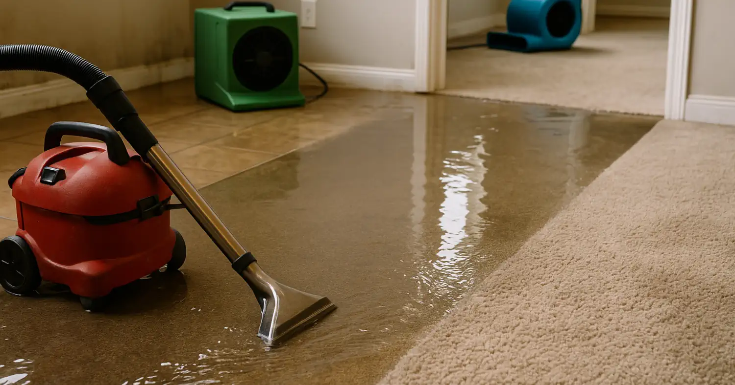 Árvíz, csőtörés, szennyvíz-visszafolyás