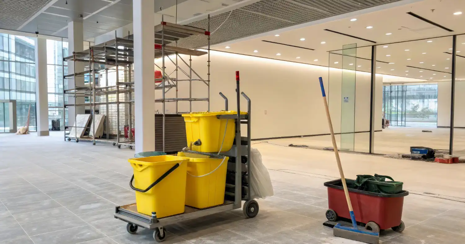 Építkezés utáni takarítás Szigetszentmiklóson (Pest megye)