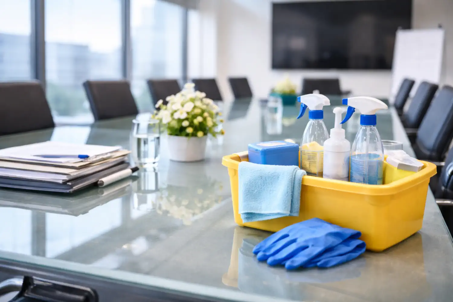 Tárgyaló takarítás