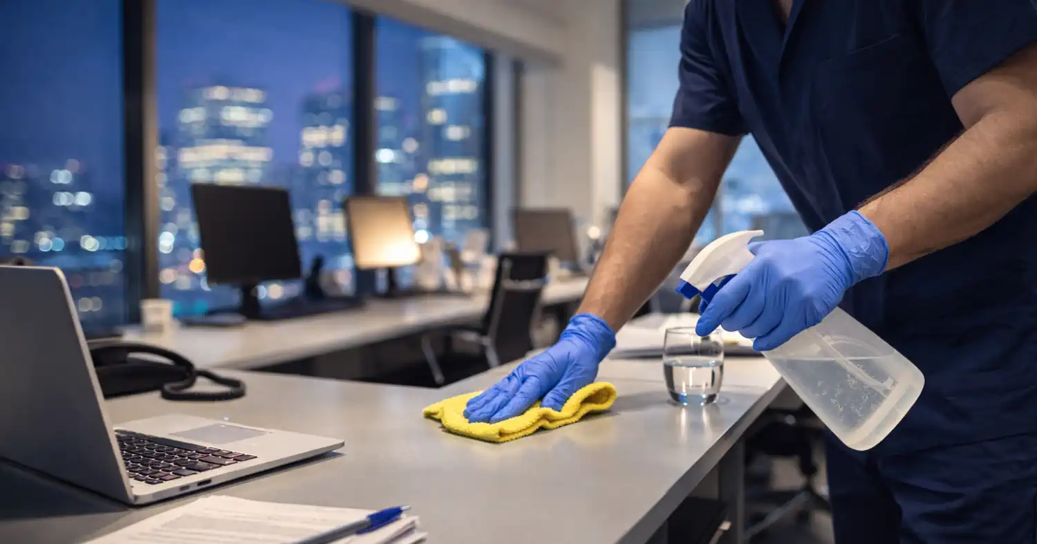 Irodatakarítás munkaidőn kívül