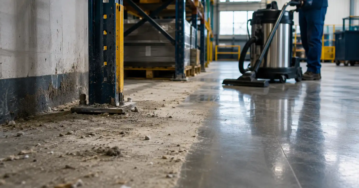 Miért nem elég felsöpörni egy csarnokot? - Cleaners Company